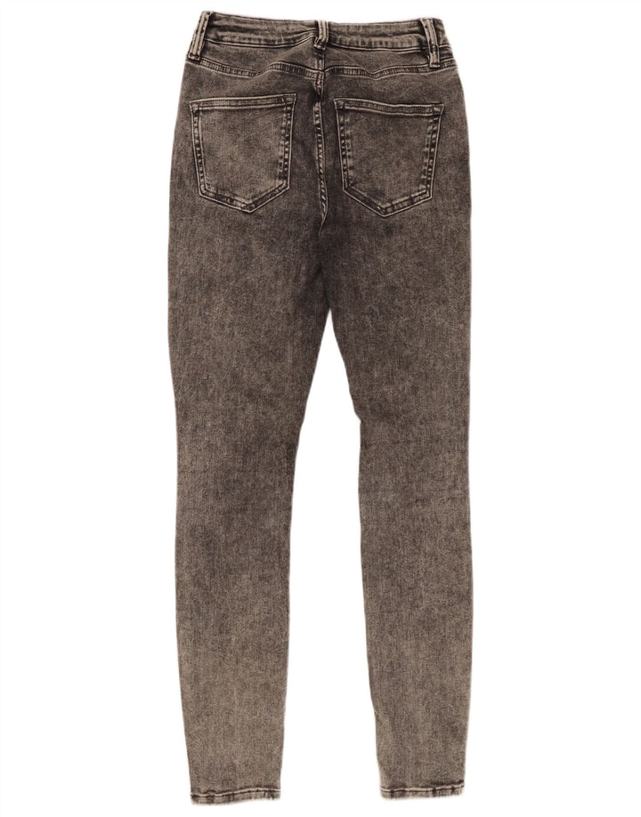 ALL SAINTS Dame Skinny Jeans Medium W28 L29 Grå Bomuld