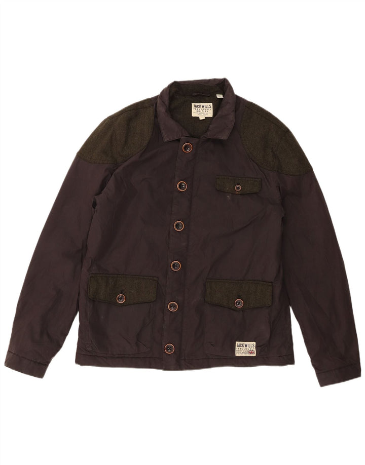 Jack Wills Herre Utility Jacket UK 40 Large Grey Colourblock