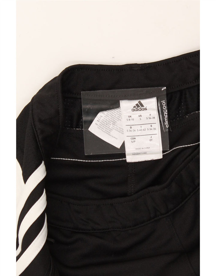 ADIDAS Womens Climacool Tracksuit Trousers UK 8/10 Small  Black Polyester Vintage Adidas and Second-Hand Adidas from Messina Hembry 