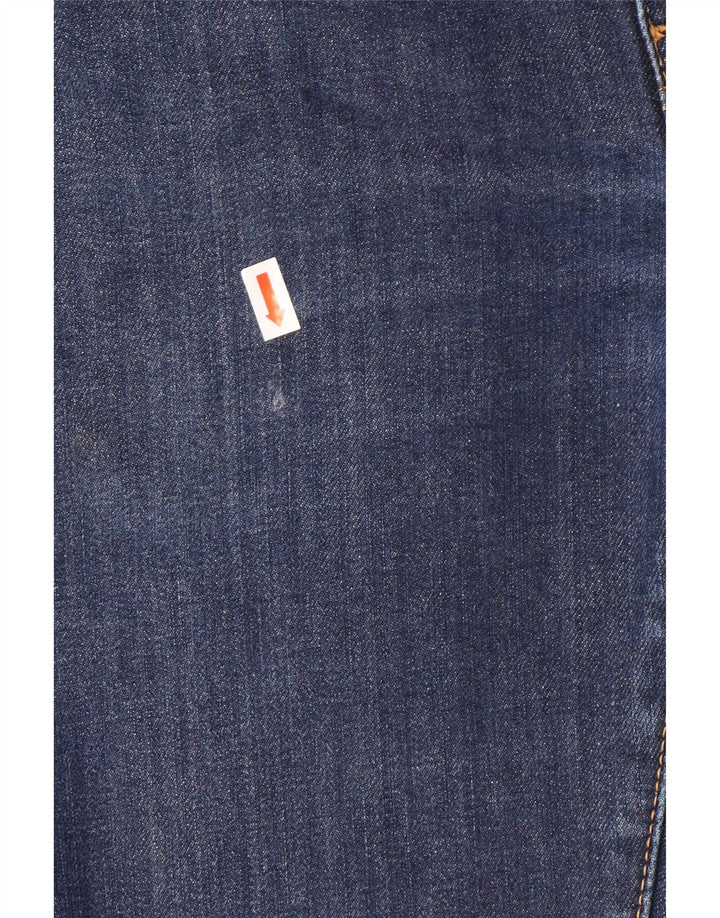 LEVI'S Herre 502 tilspidsede jeans W32 L30 Blå Bomuld