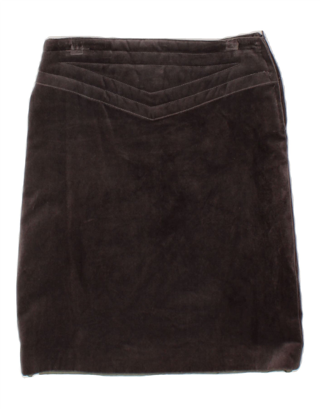 VINTAGE Womens Straight Skirt IT 44 Medium W28  Black Cotton Vintage Vintage and Second-Hand Vintage from Messina Hembry 