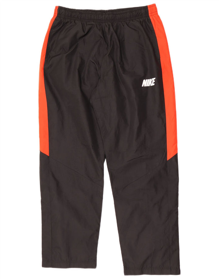 Nike Træningsdragtsbukser til mænd XL Sort Colourblock Polyester