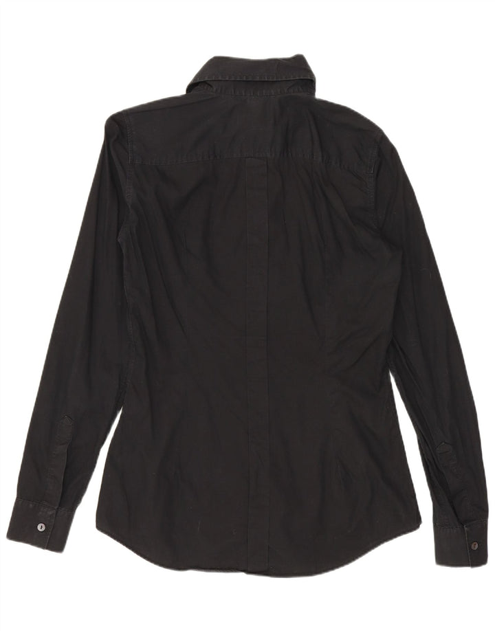 Dolce & Gabbana Dameskjorte IT 42 Medium Sort Bomuld