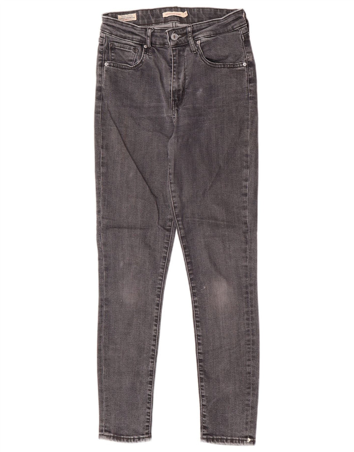 Levi's Dame 721 Skinny Jeans W28 L28 Grå Lyocell