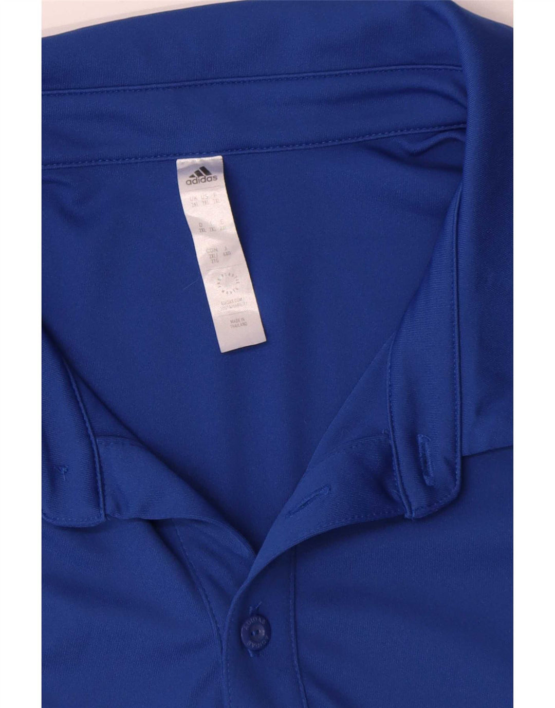 Adidas Aeroready Polo Shirt til mænd 2XL Blå Polyester