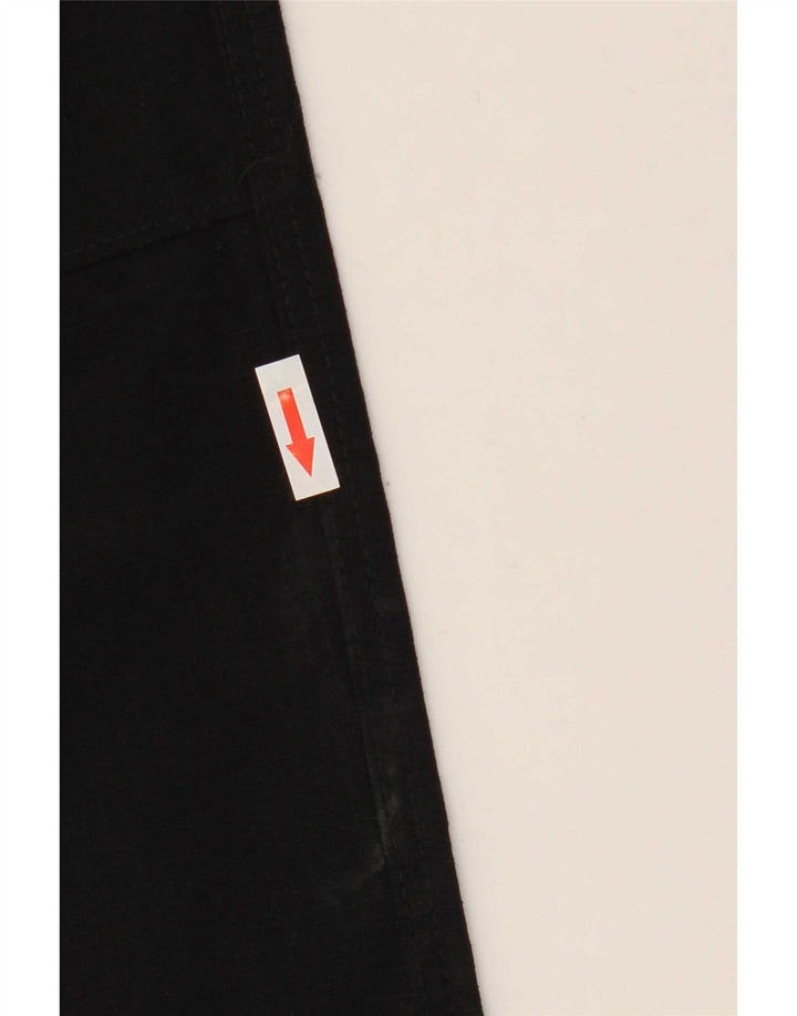 Dickies Straight Cargo bukser til mænd W38 L32 Sort bomuld
