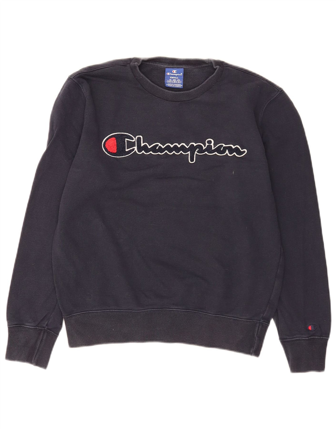 Champion Herre grafisk sweatshirt Jumper lille marineblå bomuld