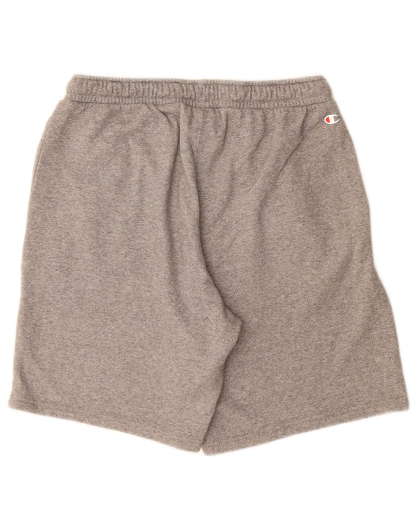 Champion drenge grafiske sportsshorts 15-16 år 2XL grå flækket bomuld