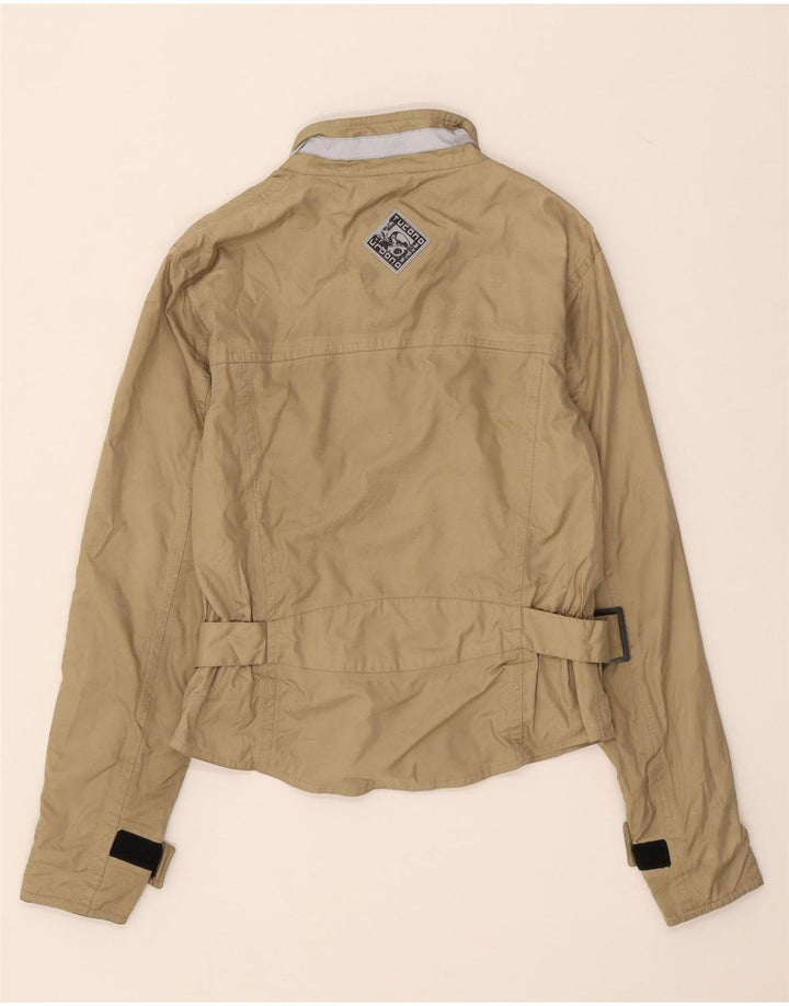 Tucano Urbano Kvinder Oversized Utility Jacket UK 6 XS Beige Polyester