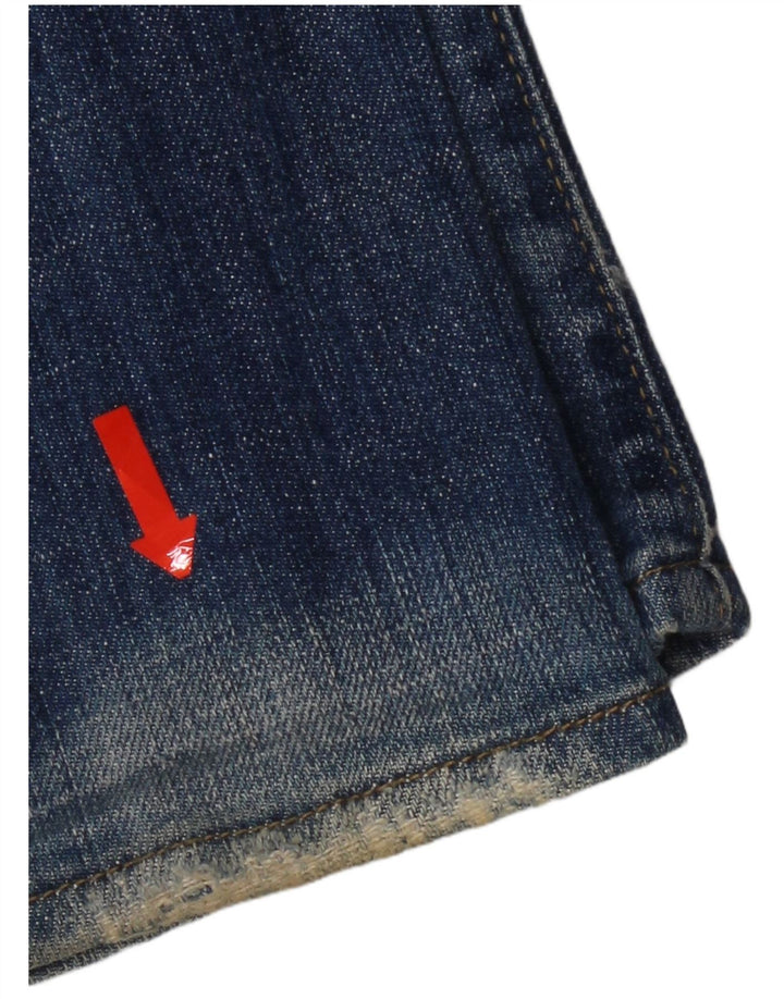 Gas Dame Slim Jeans W31 L34 Blå Bomuld