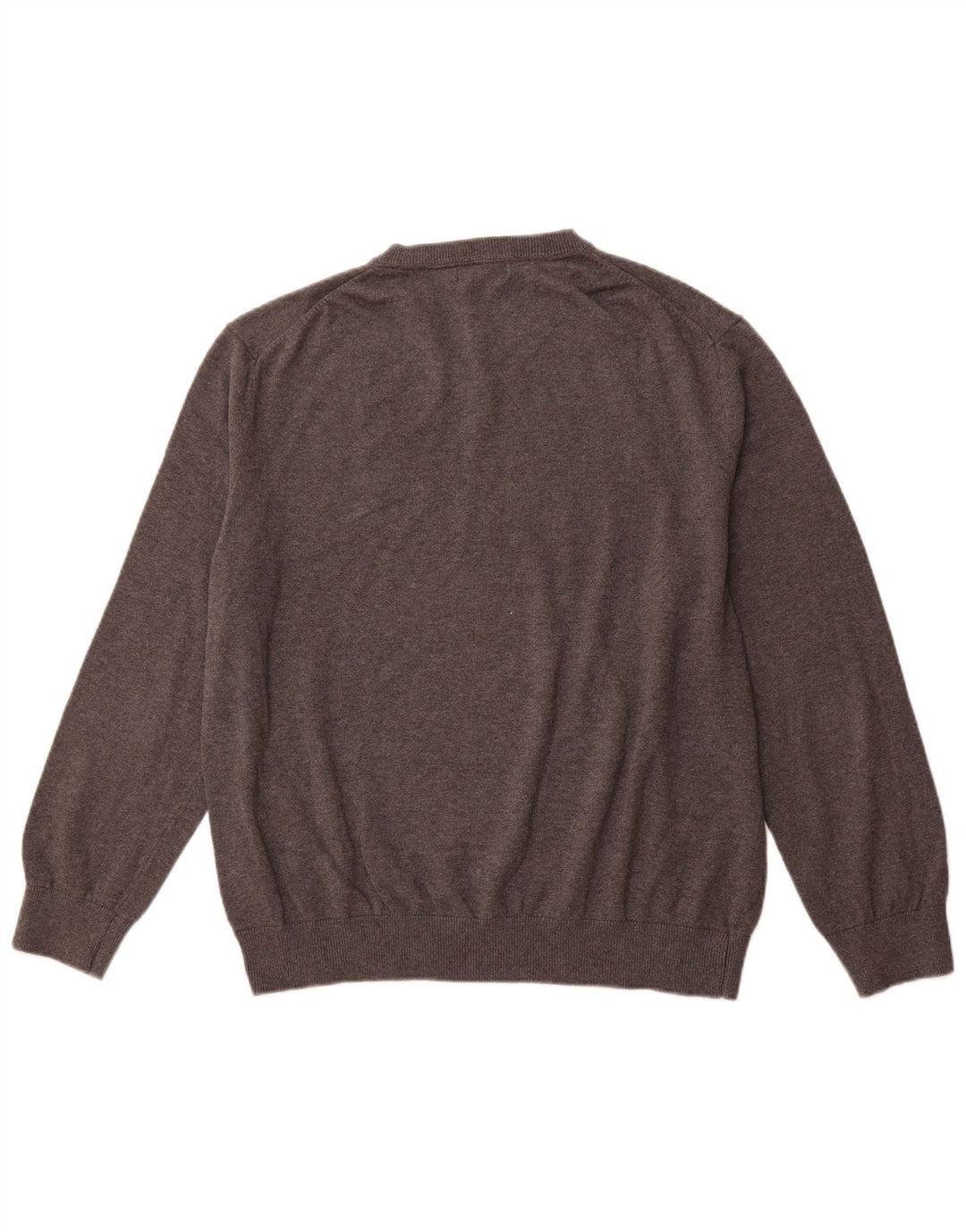 NAUTICA Herre V-hals sweater XL Grå Bomuld