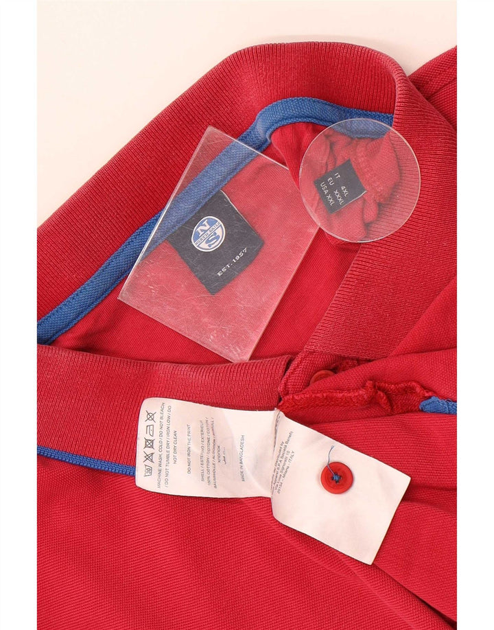 North Sails Herre Polo Shirt 2XL Pink Bomuld