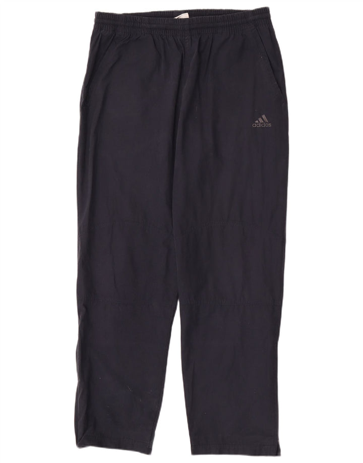 Adidas Straight Chino Bukser W32 L30 Marineblå polyester