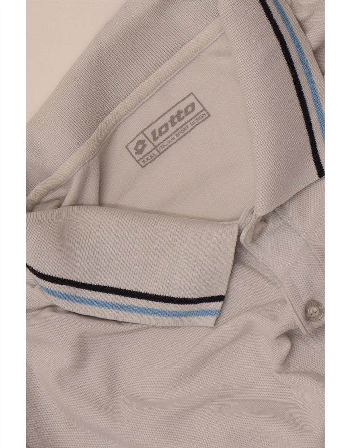 Lotto Herre Polo Shirt 2XL Grå