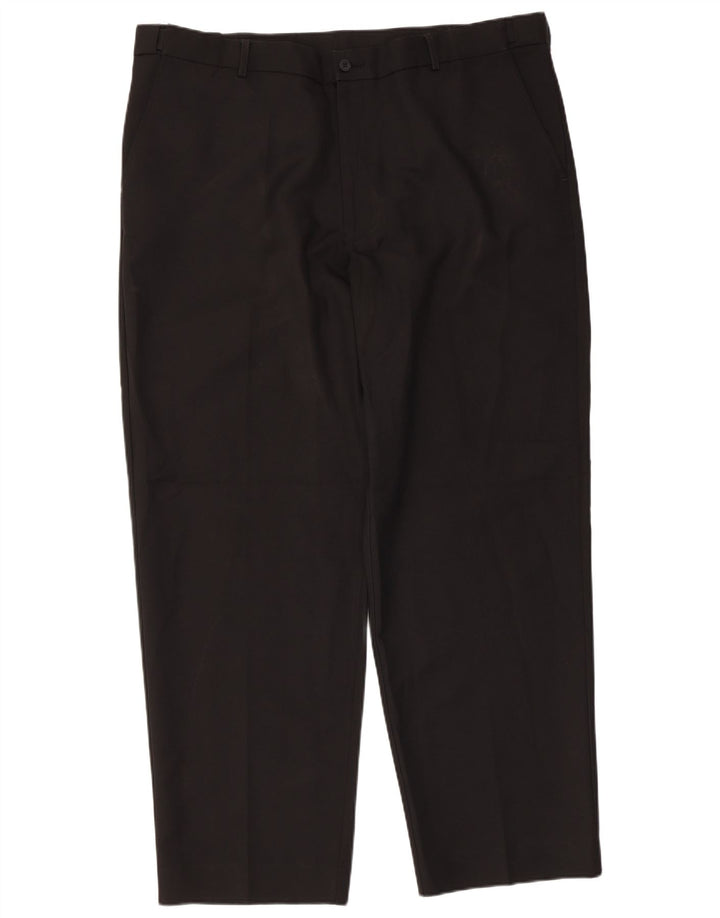 Farah Herre Tapered Chino Bukser W42 L31 Sort Polyester