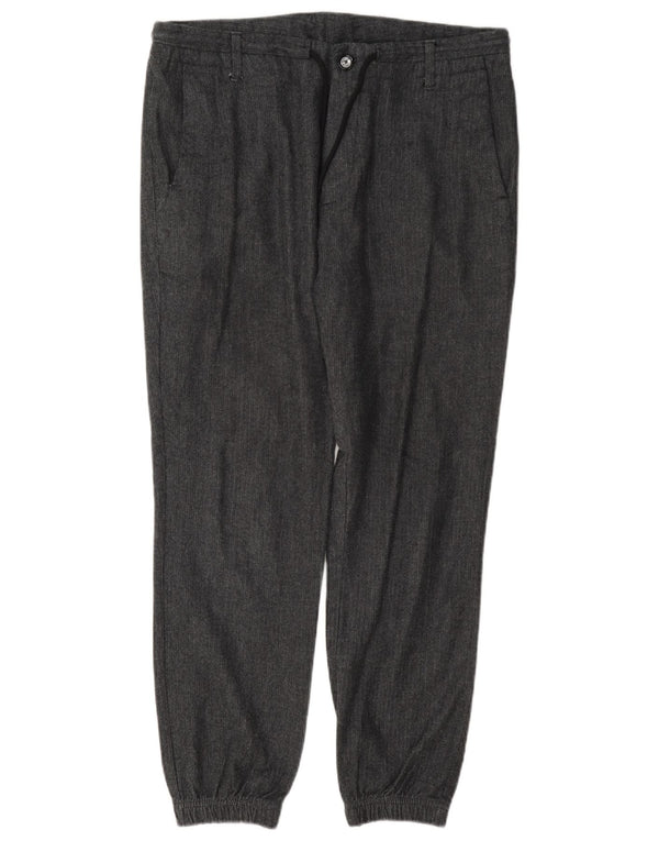 Massimo Dutti Herre Chinobukser EU 42 Large W32 L28 Grå sildeben