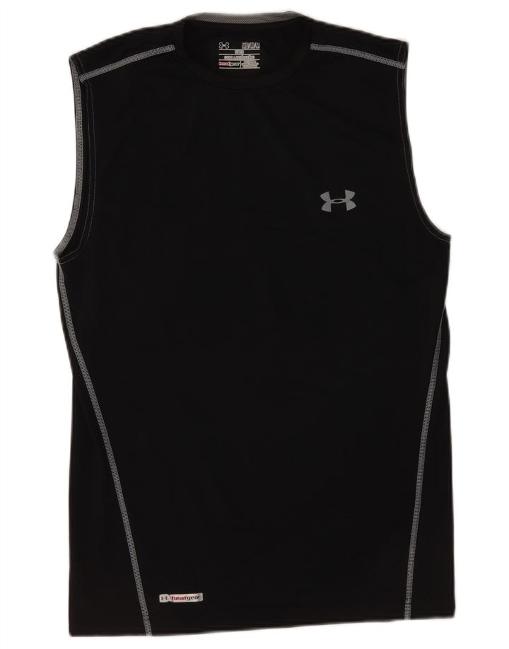 Under Armour Herre Heat Gear Vest Top Medium Sort