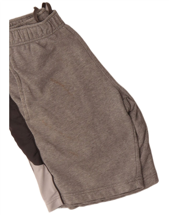 NIKE Mens Sport Shorts Small  Grey Colourblock Cotton