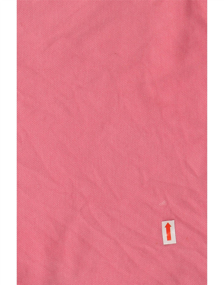 KAPPA Dame Polo Shirt UK 12 Medium Pink Bomuld