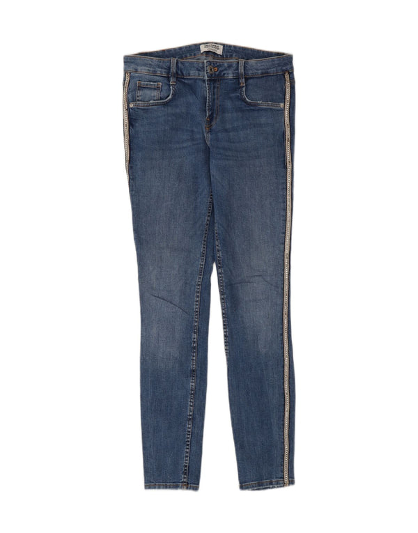 Zara Dame Trafaluc Skinny Jeans EU 36 XS W26 L26 Blå Bomuld