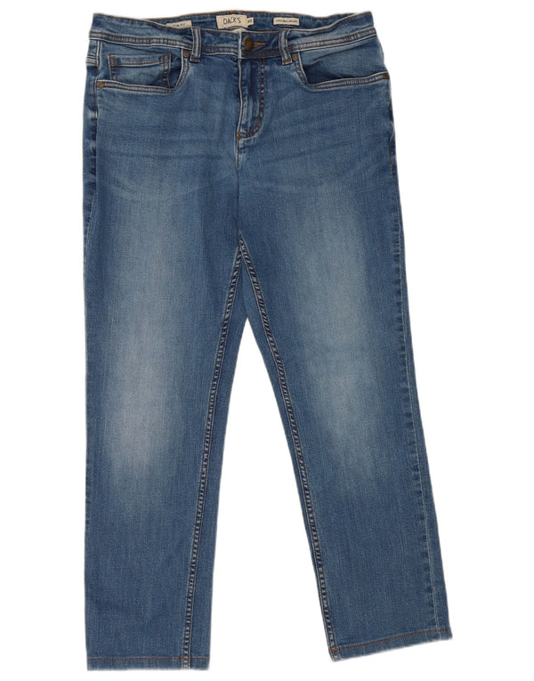 Dacks Herre Slim Jeans IT 48 Medium W32 L27 Blå Bomuld