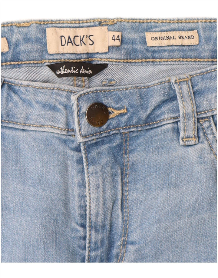 Dacks Dame Slim Jeans IT 44 Medium W30 L28 Blå Bomuld