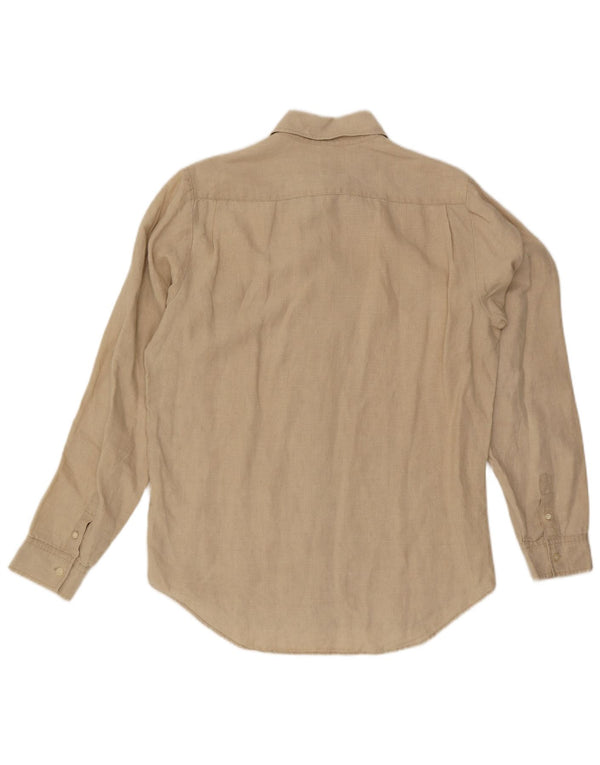 Calvin Klein Jeans Herreskjorte Medium Beige Linen