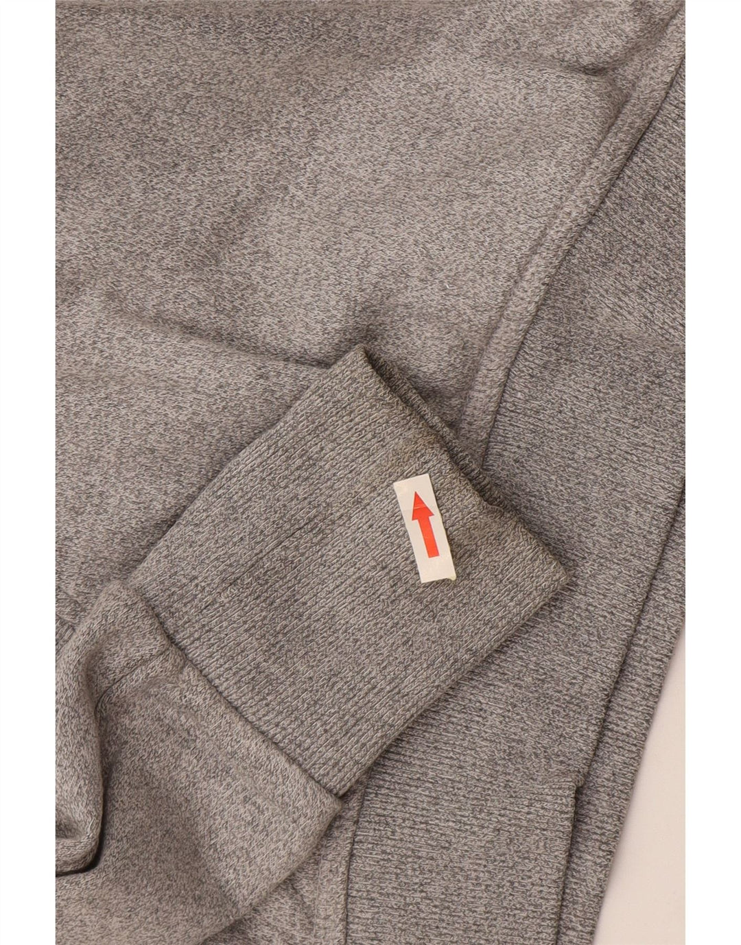 SUPERDRY hættetrøje til kvinder UK 14 Medium Grey Flecked Bomuld