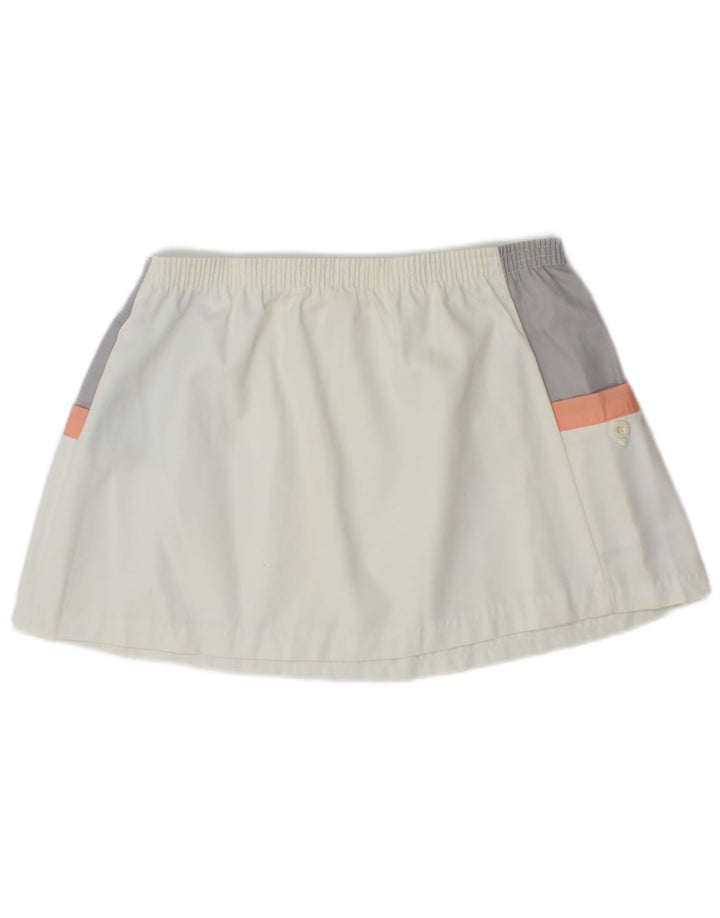 Aktiv Dame Mini Tennis Nederdel EU 44 XL W32 Hvid Colourblock Polyester