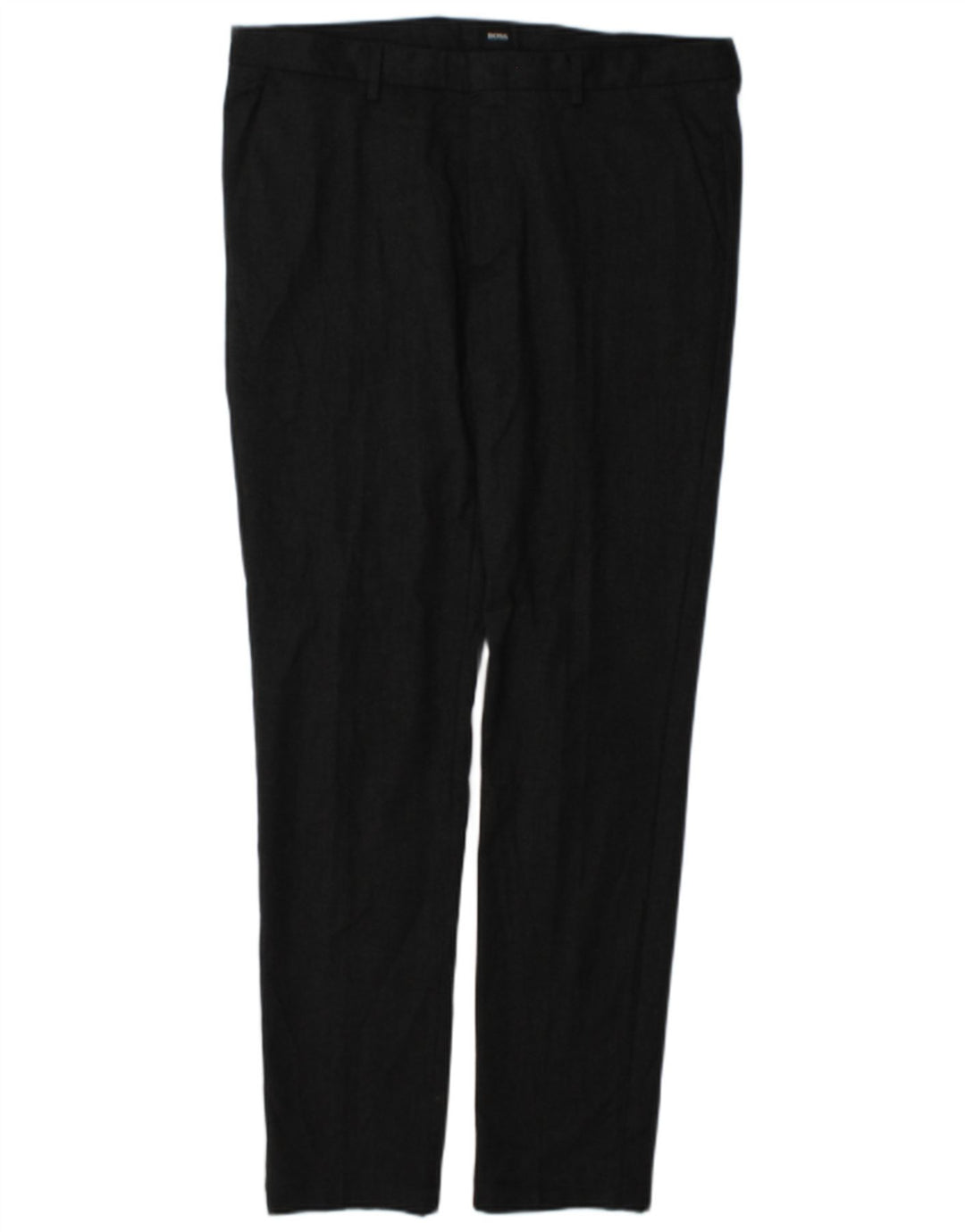 Hugo Boss Herre Slim Chino Bukser EU 50 Large W34 L32 Grå Polyester