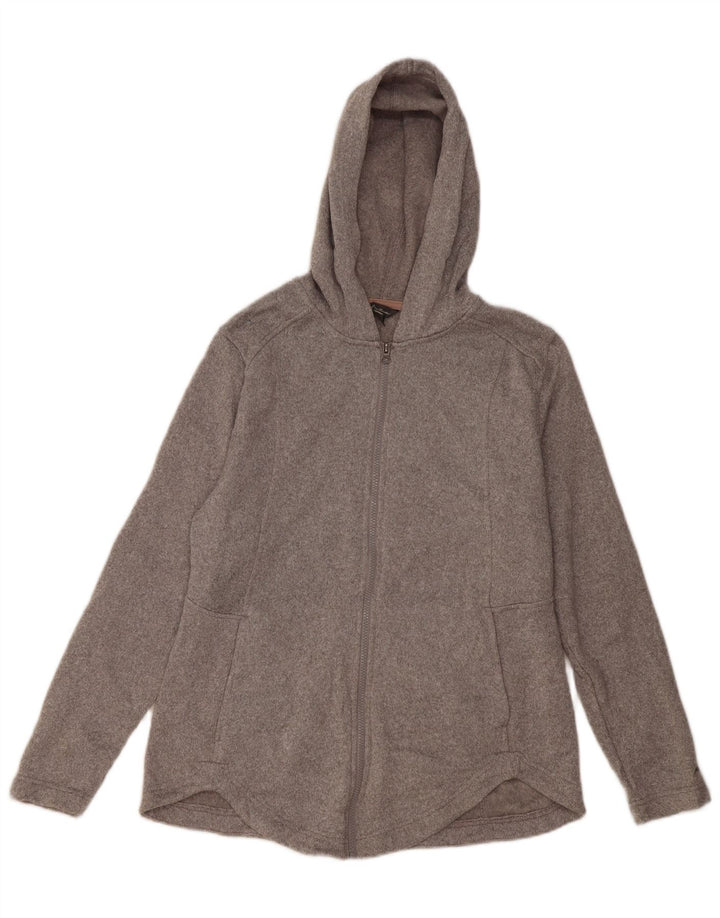 Eddie Bauer Dame Hættetrøje Sweater UK 18 XL Grå Polyester