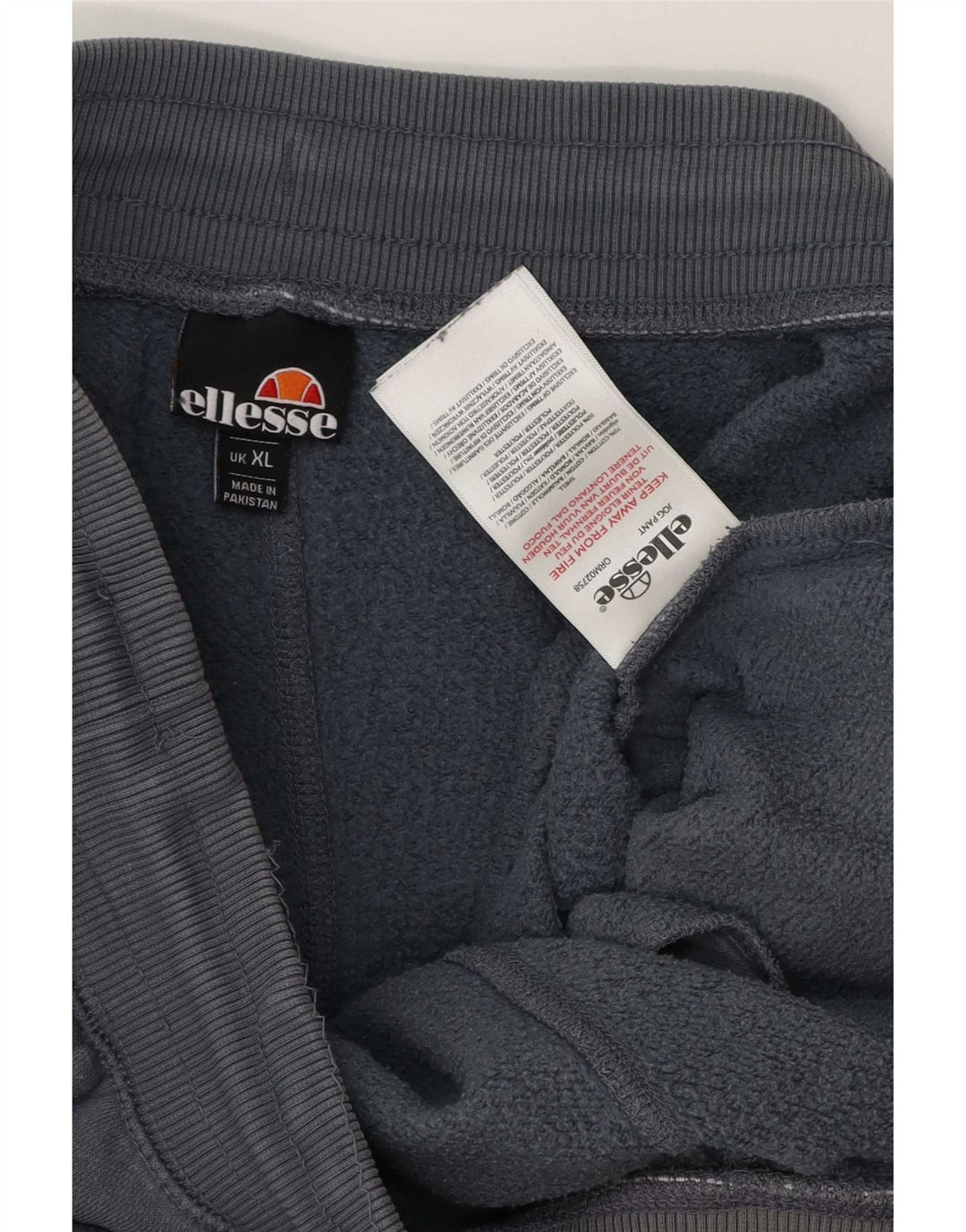 Ellesse Herre træningsdragt Bukser Joggers XL Grå Bomuld