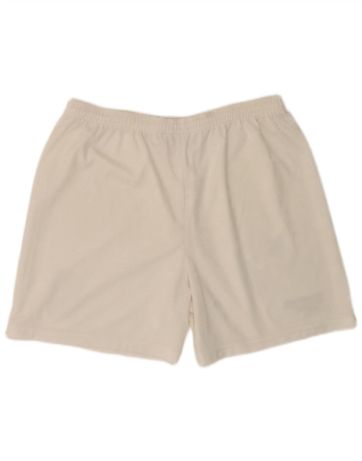 Reebok Sportshorts til mænd, store hvide polyester