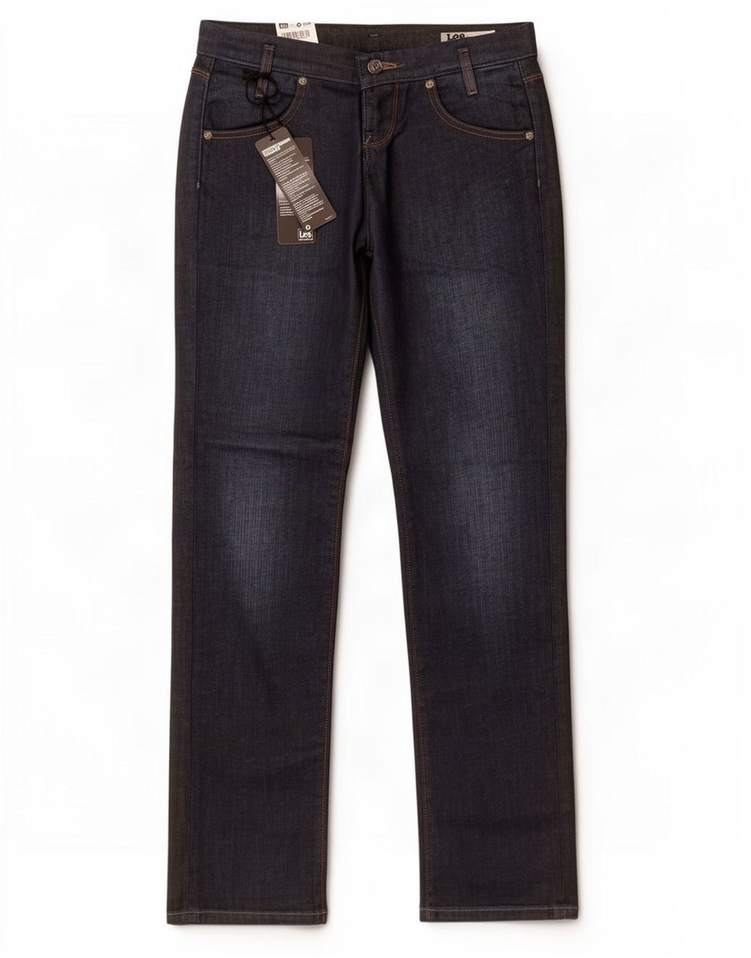 Lee Dame Lynn Slim Jeans W26 L33 Marineblå Bomuld