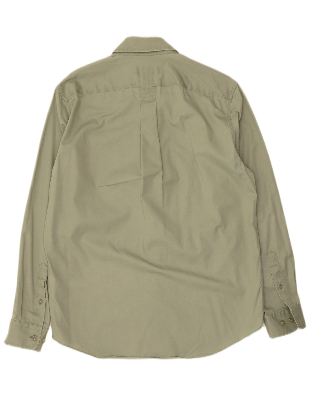 Eddie Bauer herreskjorte lille grøn bomuld
