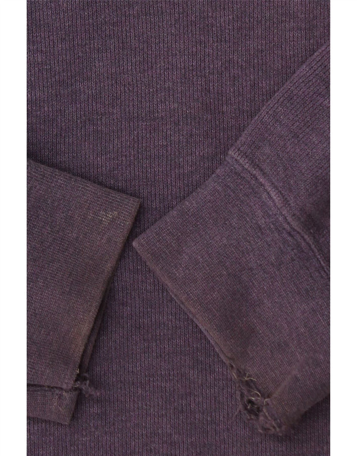 ORVIS Sweatshirt med lynlås til mænd, medium lilla bomuld