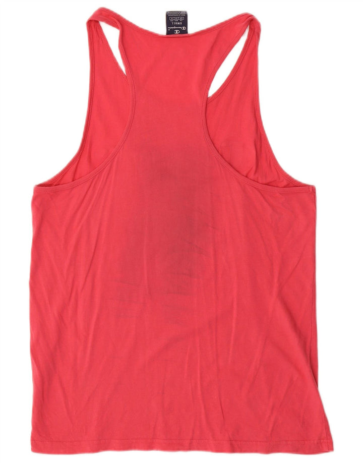 CHAMPION Herre Grafisk Vest Top Lille Pink Bomuld
