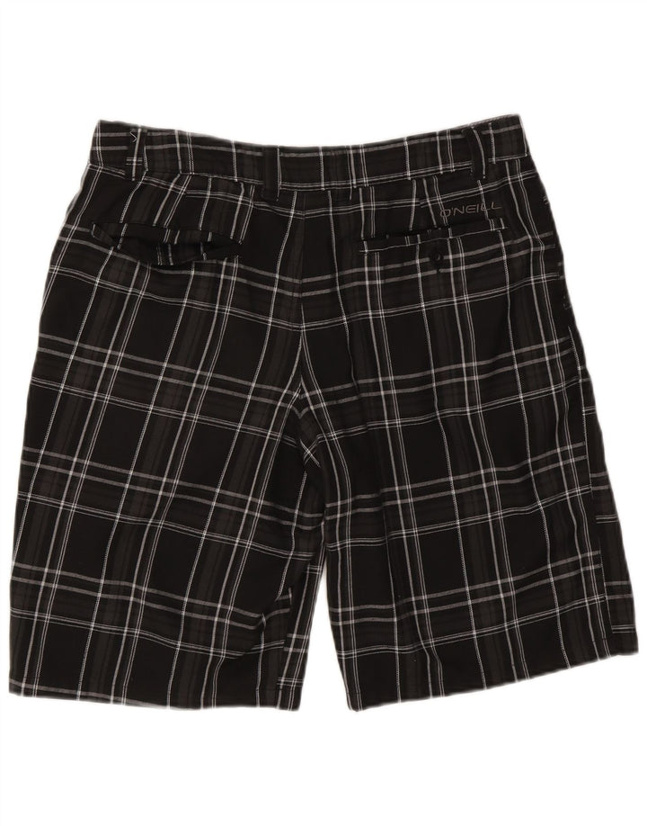 O'Neill Chino Shorts til mænd W34 Stor sort ternet