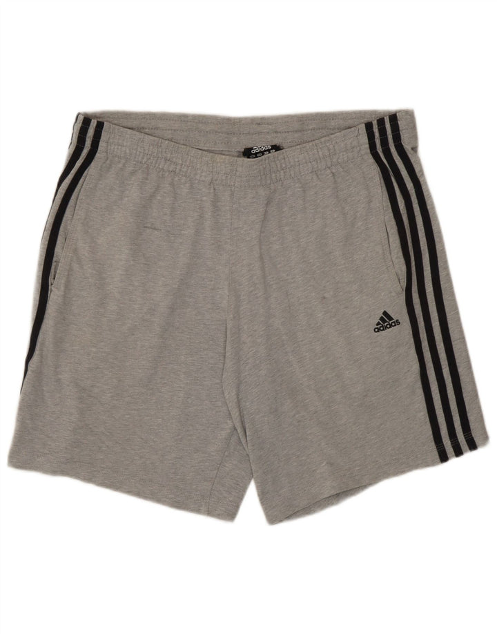 Adidas Herre Climalite Sportshorts Små Grå Bomuld