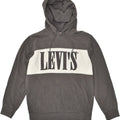 LEVI'S Mens Graphic Hoodie Jumper Small Grey Cotton | Vintage Levi's | Thrift | Second-Hand Levi's | Used Clothing | Messina Hembry 