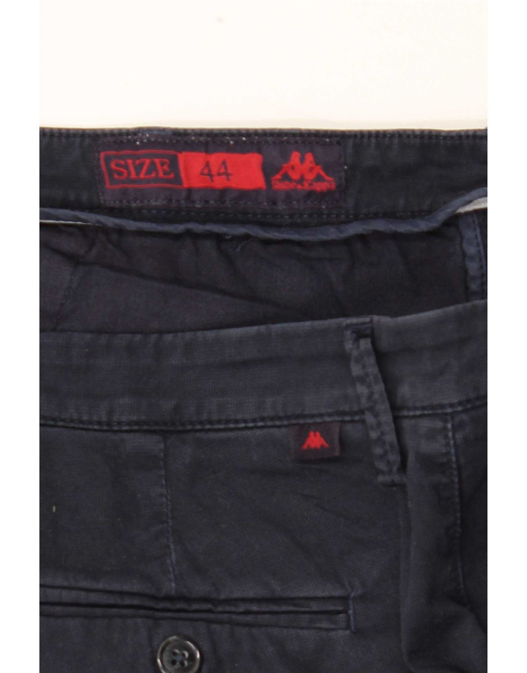 Kappa Chino Shorts til kvinder IT 44 Medium W32 Marineblå