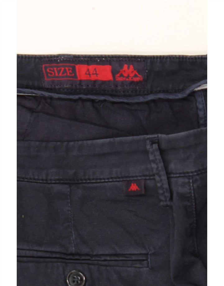 Kappa Chino Shorts til kvinder IT 44 Medium W32 Marineblå