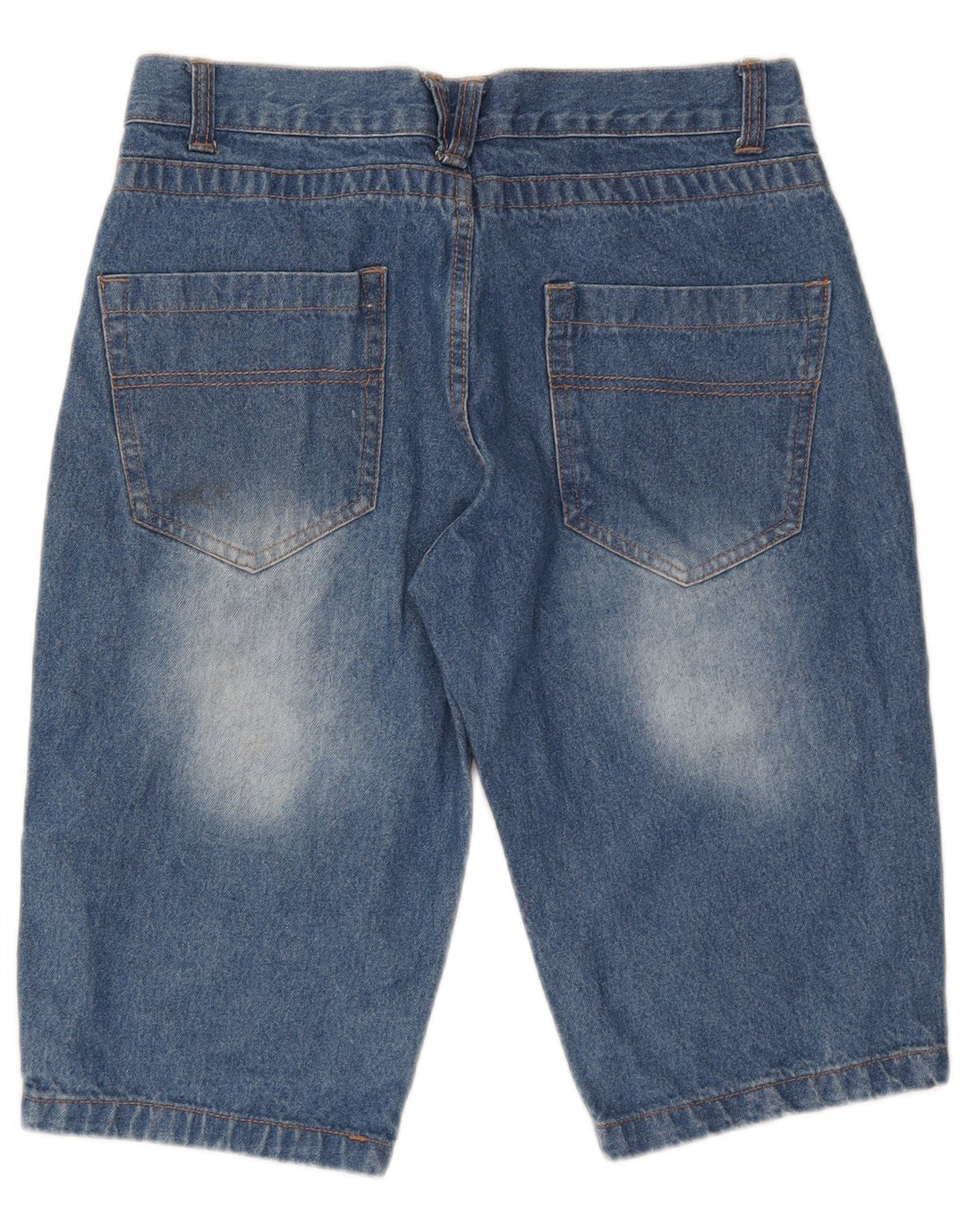 Pierre Cardin Herre Denim Shorts Små W28 Blå Bomuld