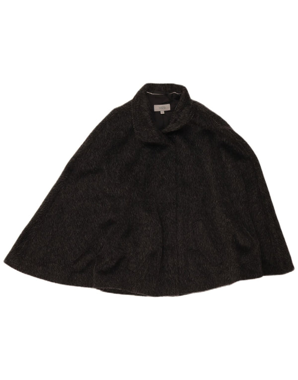 Marks & Spencer Dame Cape Coat UK 10 Small Grey