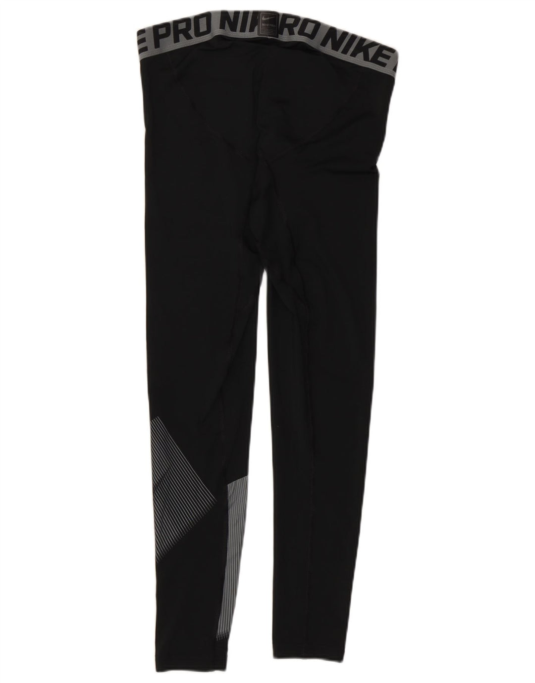 Nike Herre Dri Fit Grafiske Leggings Medium Sort Colourblock