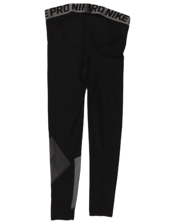 Nike Herre Dri Fit Grafiske Leggings Medium Sort Colourblock