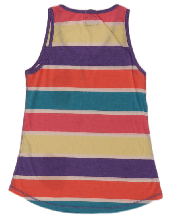 Superdry Damevest Top UK 12 Medium Flerfarvet Stribet Polyester