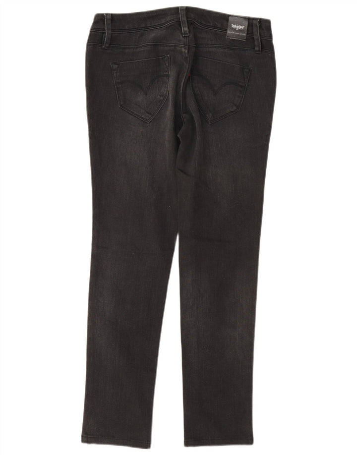 Levi's Slim Jeans med lav talje til kvinder W27 L27 grå bomuld