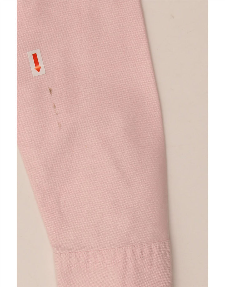 Benetton Dameskjorte UK 10 Lille Pink Bomuld