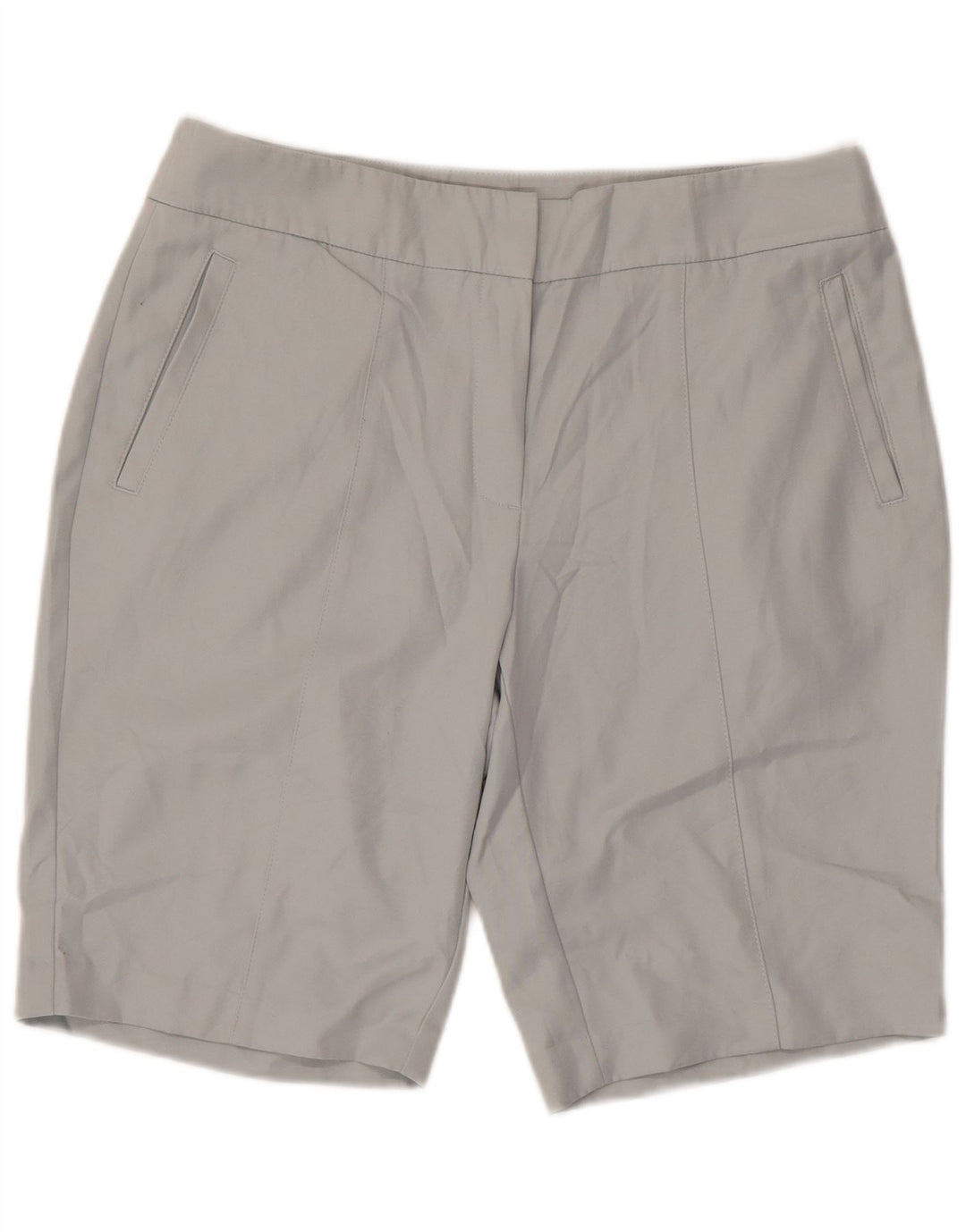 Izod Dame Golf Chino Shorts US 12 Large W36 Grå Polyester
